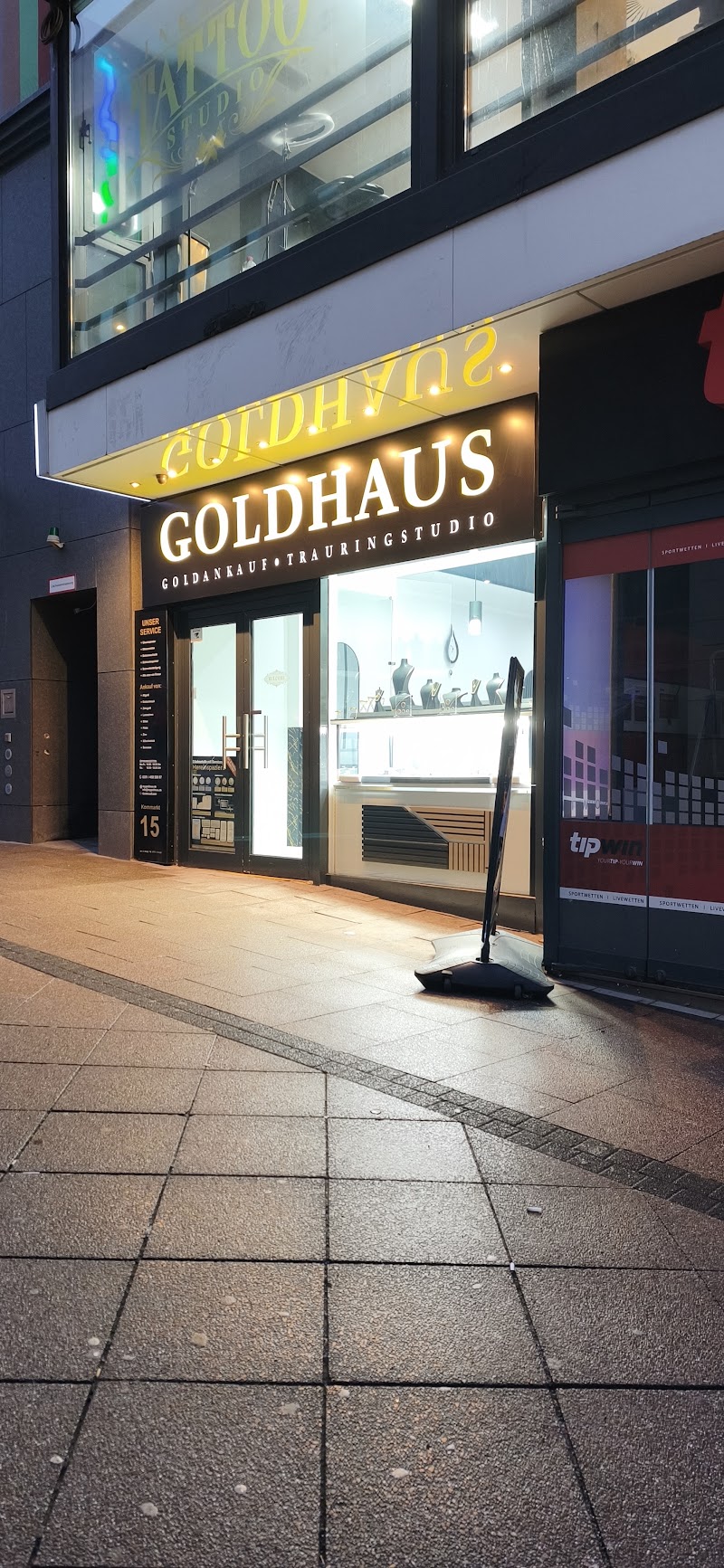 Goldhaus Trauringstudio und Goldankauf am Kornmarkt
