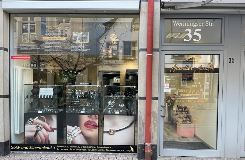Juwelier Anca-GOLD ANKAUF,Silber Ankauf,Gold und Silber Schmuck,TRAURINGE,Diamanten,Batteriewechsel,Schmuck Sonderanfertigung