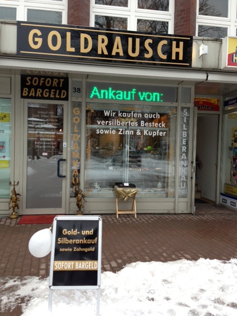 Goldrausch auf der Marktfläche