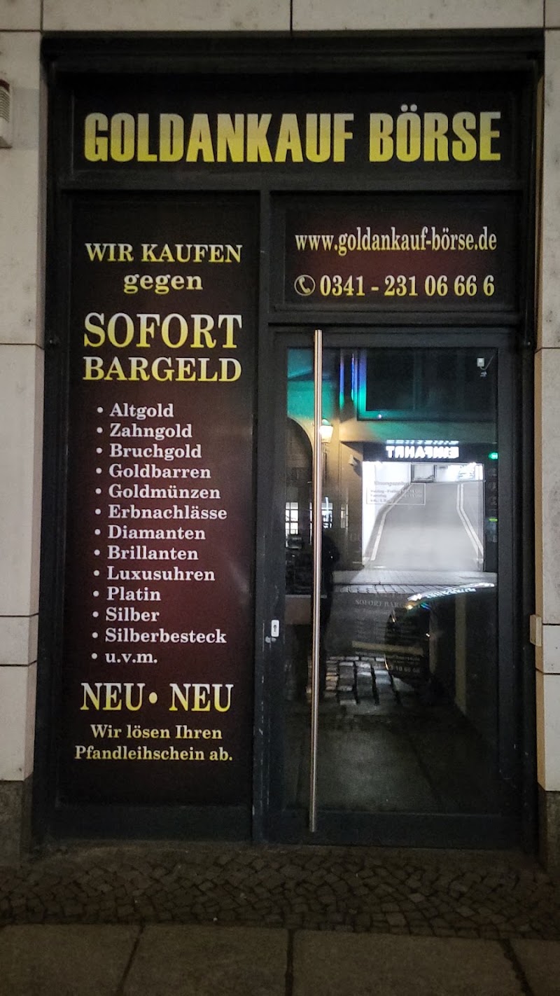 Goldankauf Börse Leipzig