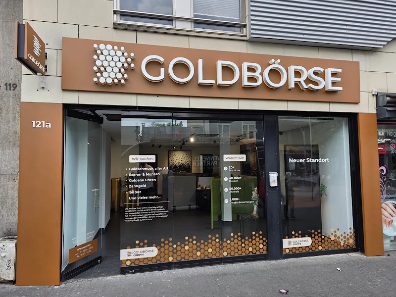 Goldbörse Mönchengladbach GmbH · Gold & Silber verkaufen · 20+ Filialen