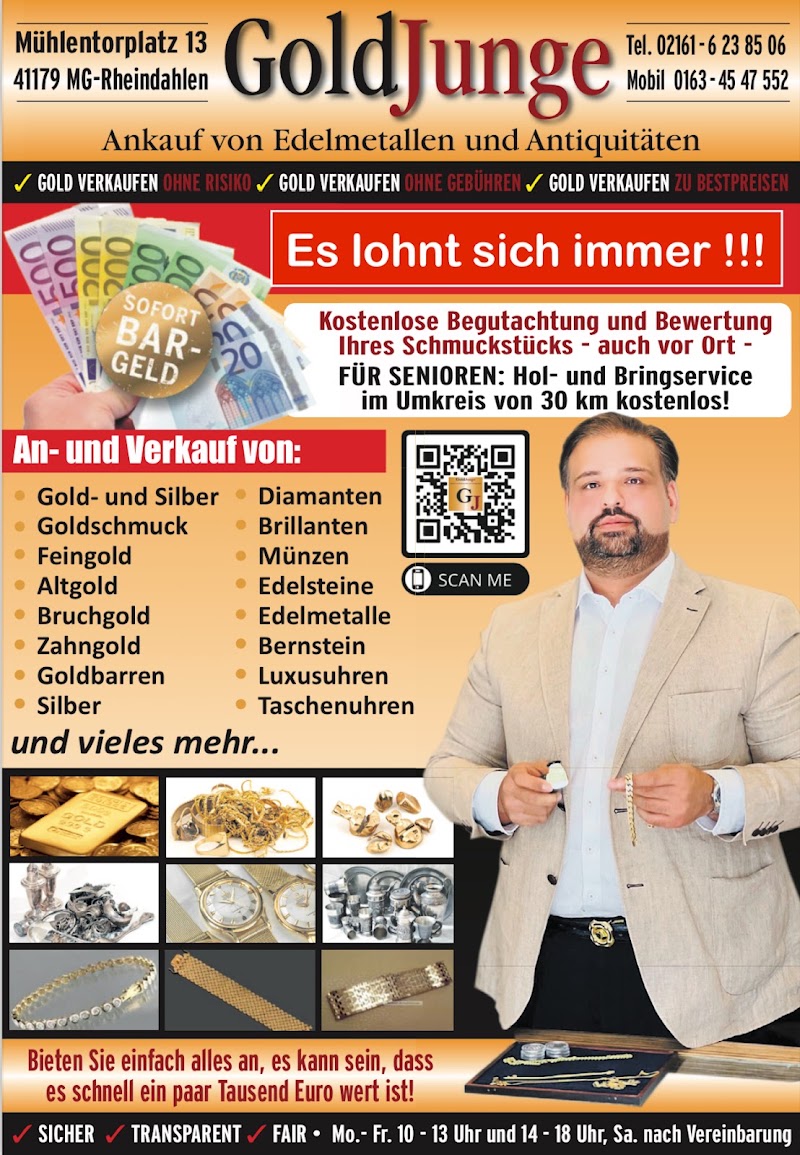 Goldjunge Mönchengladbach Goldankauf