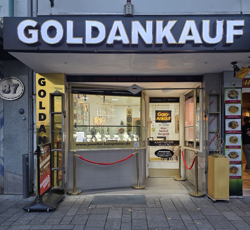 Goldankauf und Juwelier Kampmeier in Osnabrück