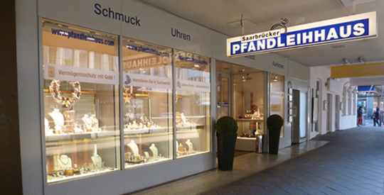 Saarbrücker Pfandleihhaus seit 1948 - Goldankauf Saarbrücken - Pfandkredit - Juwelier