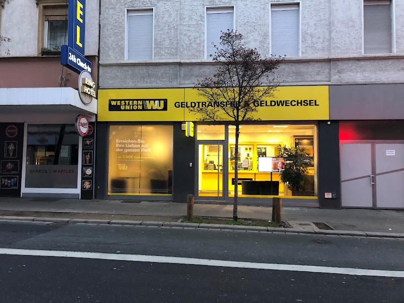 Western Union Filiale, Geldwechsel, Goldverkauf